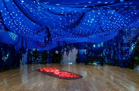 Thumbnail image for press titled Firelei Báez review – bring on the furry ciguapas: magnetic visions of diaspora