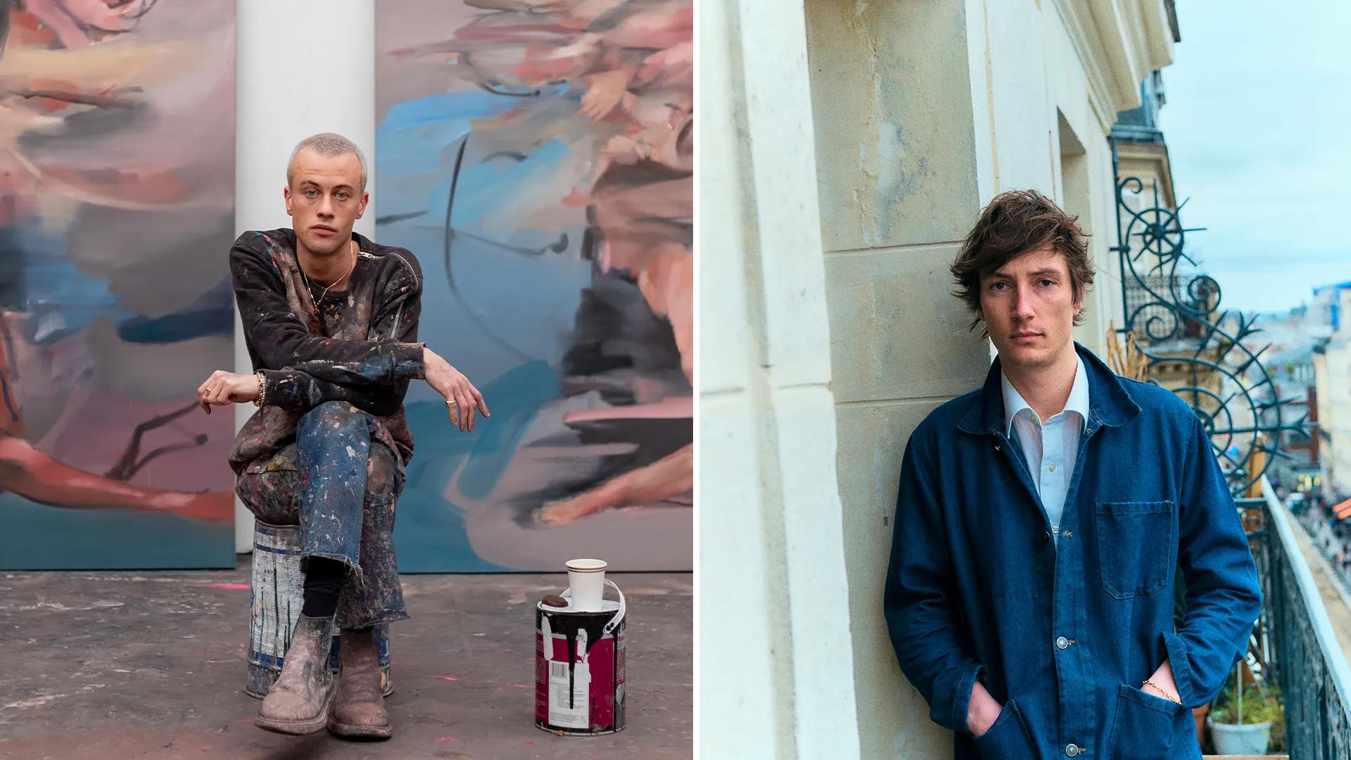 Hero image for event titled In Conversation: George Rouy and Nikolaj Schultz