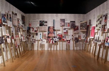 Thumbnail image for exhibition titled Sonia Boyce<br>Mam Project 034: Devotional Wallpaper and Placards