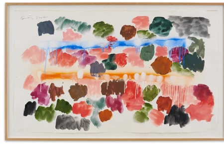Thumbnail image for event called Children’s Workshop: ‘Free Structure’ in the exhibition ‘Günther Förg. Arbeiten auf Papier / Works on Paper / Oeuvres sur Papier: 1975 – 2009’