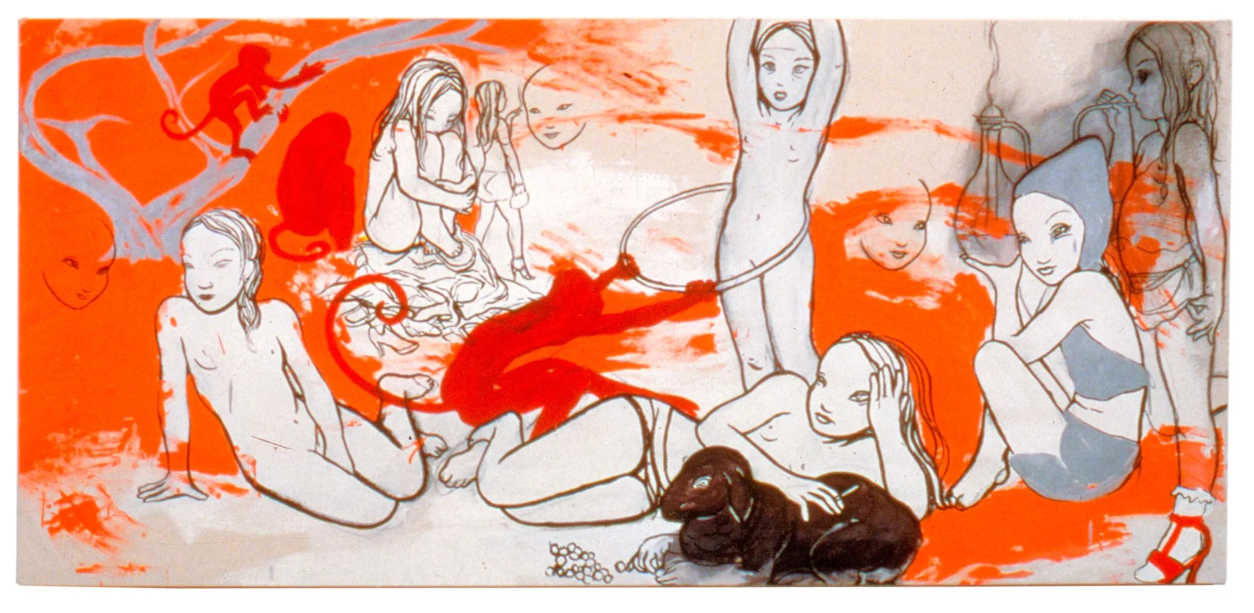 Hero image for article titled Rita Ackermann and the Traumas of War