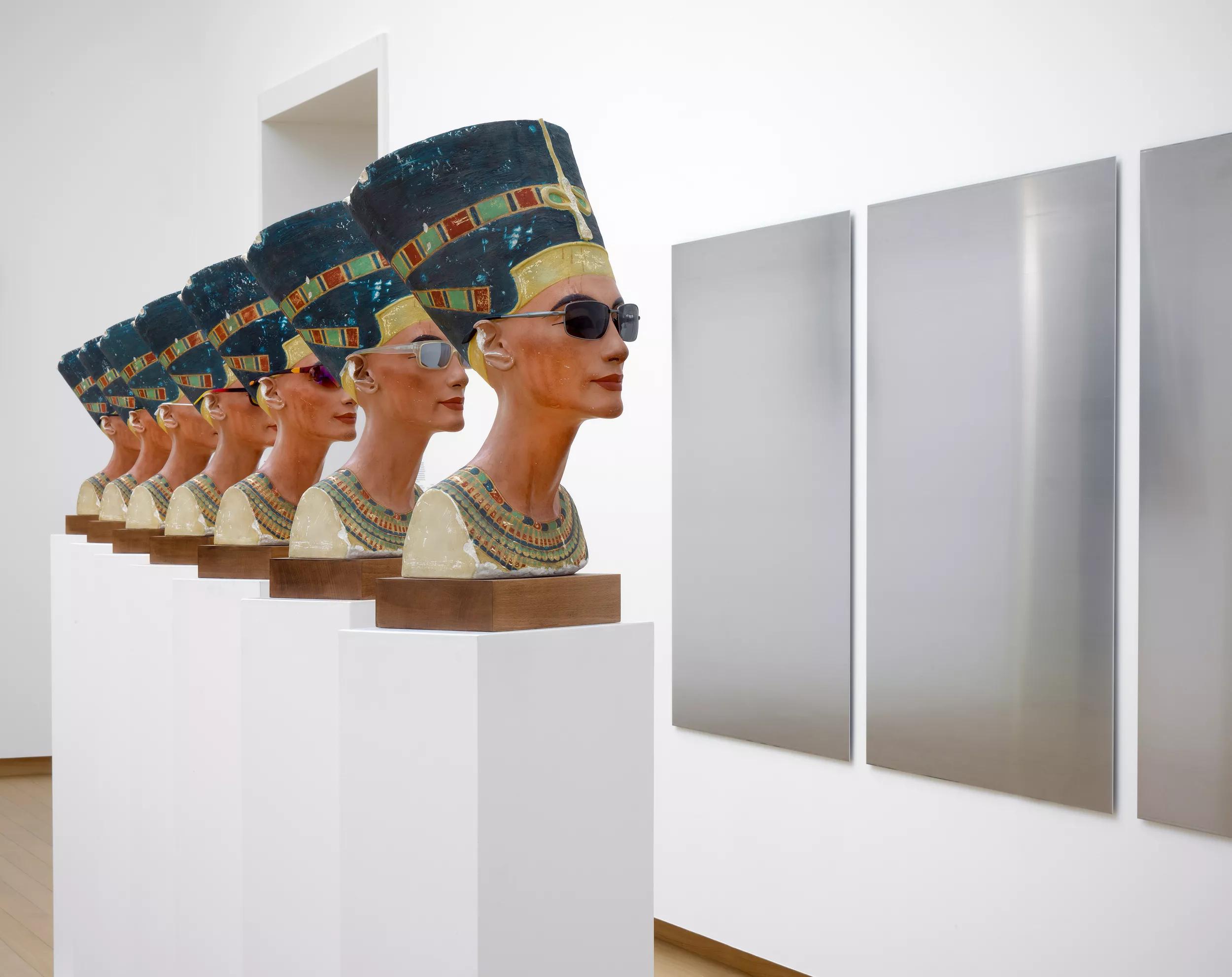 Hero image for article titled Isa Genzken at the Stedelijk Museum reviewed by Frieze