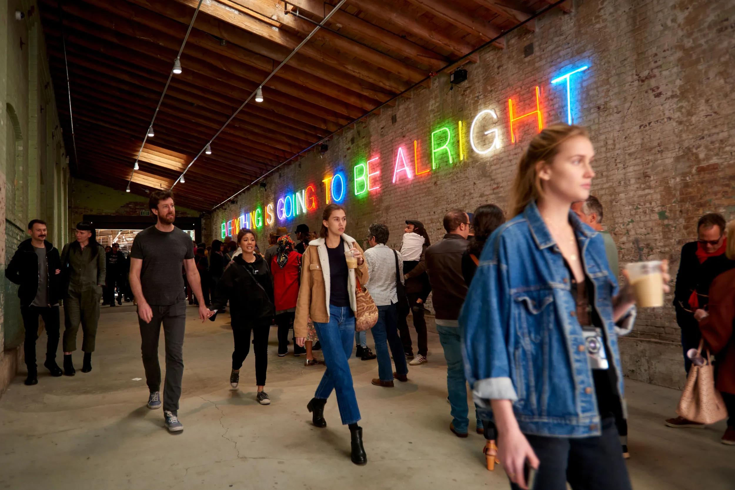 Holiday Market, Hauser & Wirth Downtown Los Angeles, 2019. Photo: Mario de Lopez