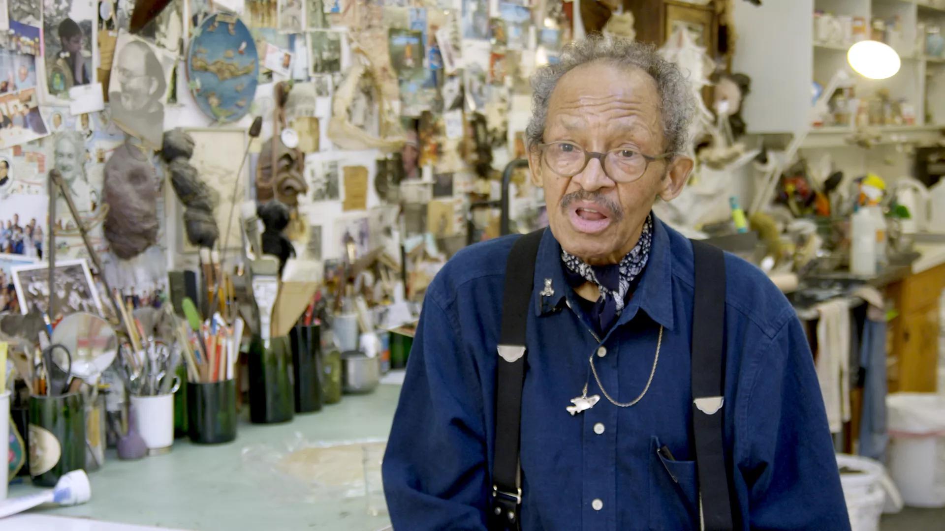Hero image Ursula Hero titled Jack Whitten: In the Studio