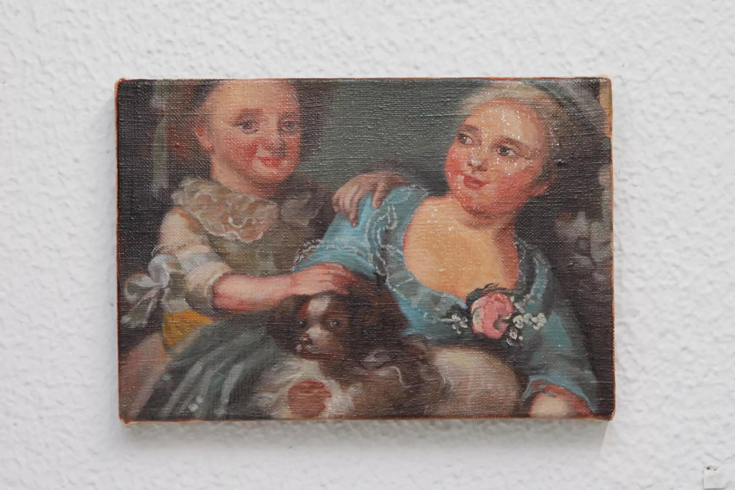 Image for exhibition titled Anne Rosalie Filleul<br>[child and dog]