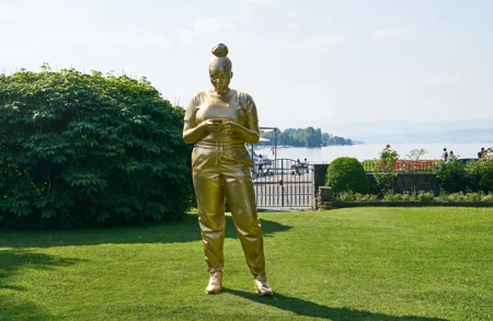Thumbnail image for news titled Thomas J Price at Art in the Park, Zurich