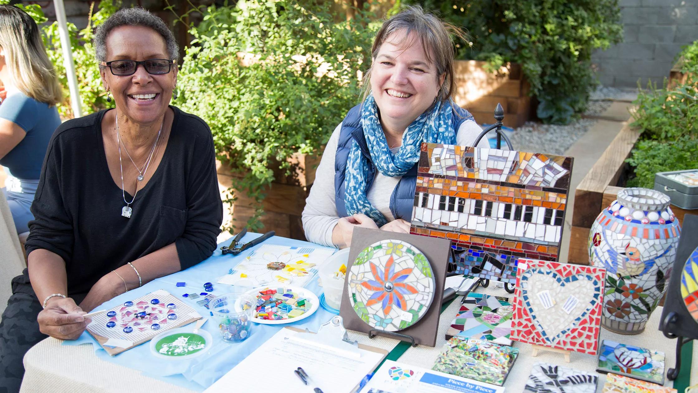 Hero image for event titled Family Studio Workshop: Mother’s Day Mosaics and Prints