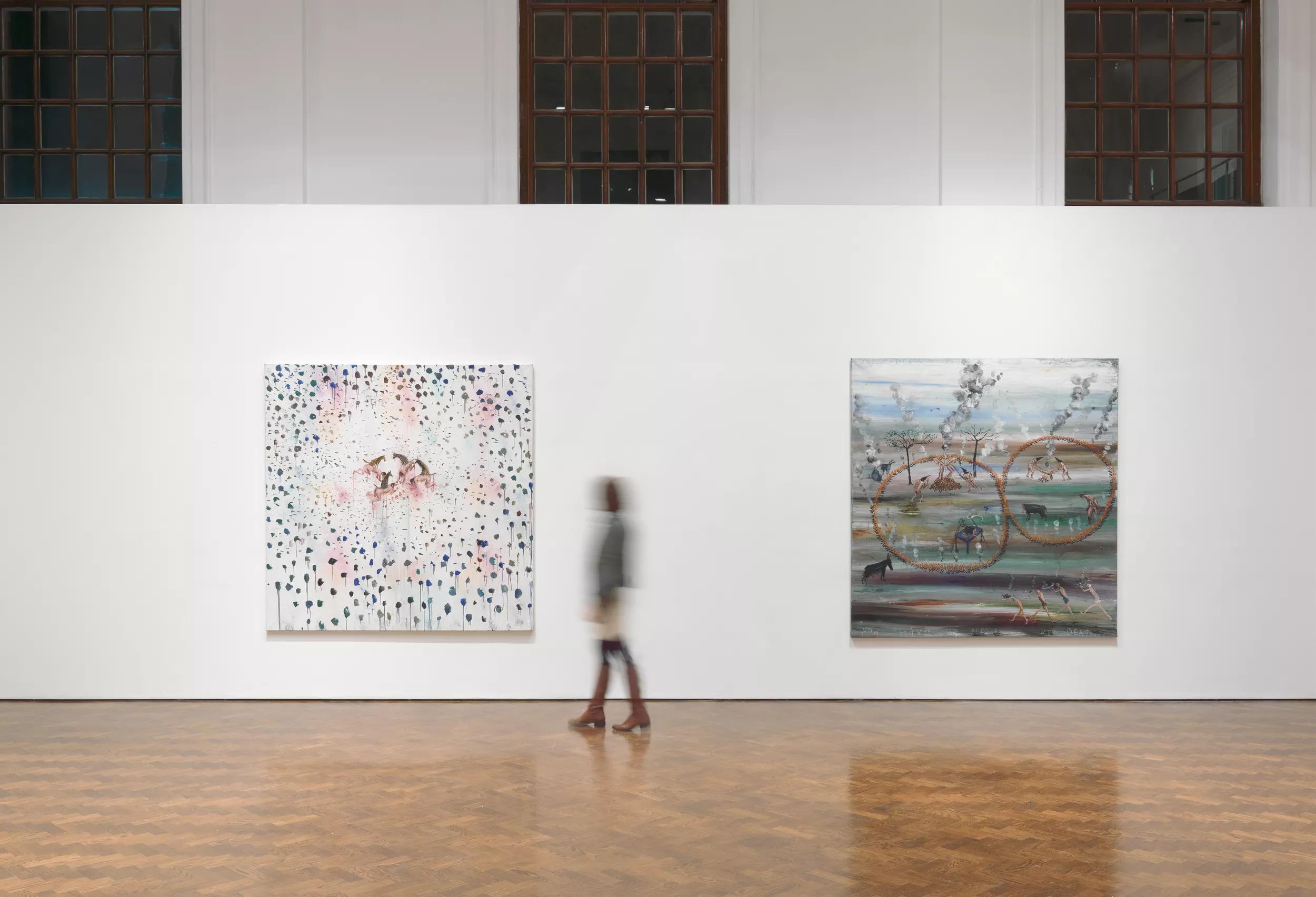 Hero image for article titled Philippe Vandenberg at Hauser & Wirth London reviewed by ARTFORUM
