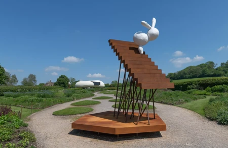 Thumbnail image for news titled Phyllida Barlow Outdoor Sculpture Unveiled in Somerset