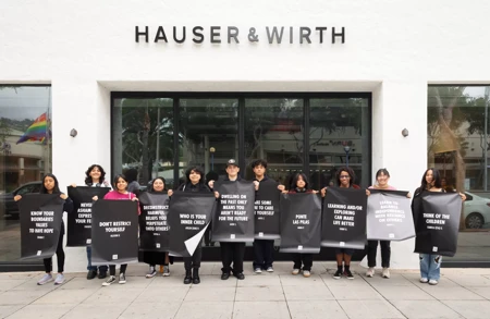 Thumbnail image for news titled Jenny Holzer Collaborates With Young Creatives From Inner-City Arts, Los Angeles
