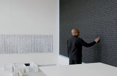 Thumbnail image for press titled Glenn Ligon: 'The idea of coal dust being elevated into the space of art was something that interested me'