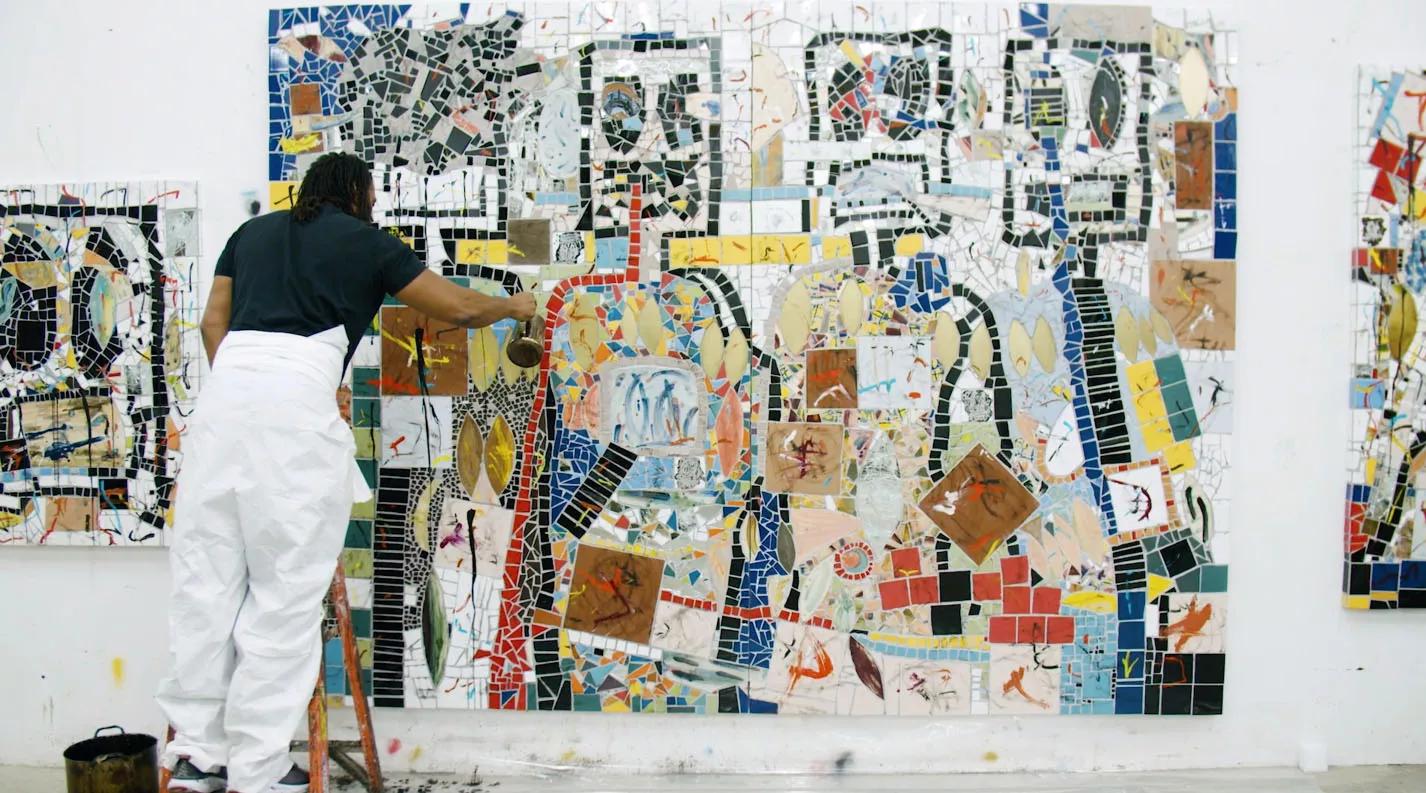 Hero image Ursula Hero titled Making ‘The Hikers’: Rashid Johnson Breaks New Ground