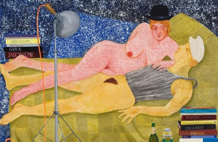 Thumbnail image for exhibition titled Heads, Kisses, Battles: Nicole Eisenman and the Moderns