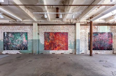 Thumbnail image for exhibition titled Mark Bradford