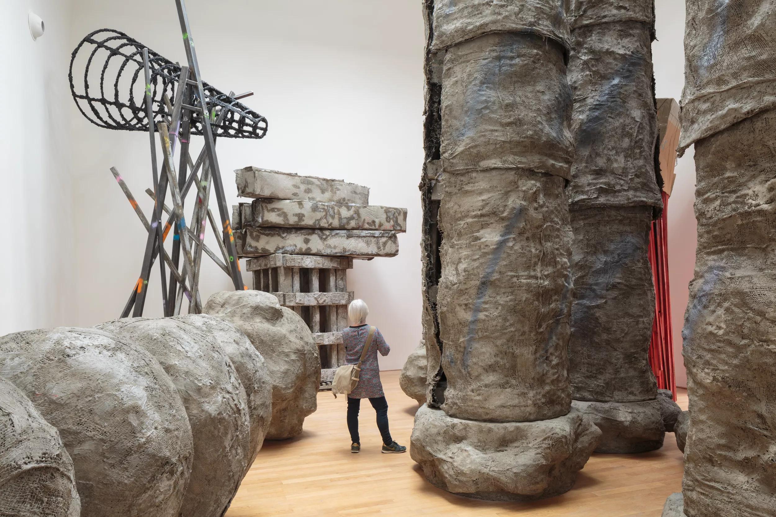 Hero image for article titled As Real As It Can Be: Phyllida Barlow at the 57th Venice Biennale