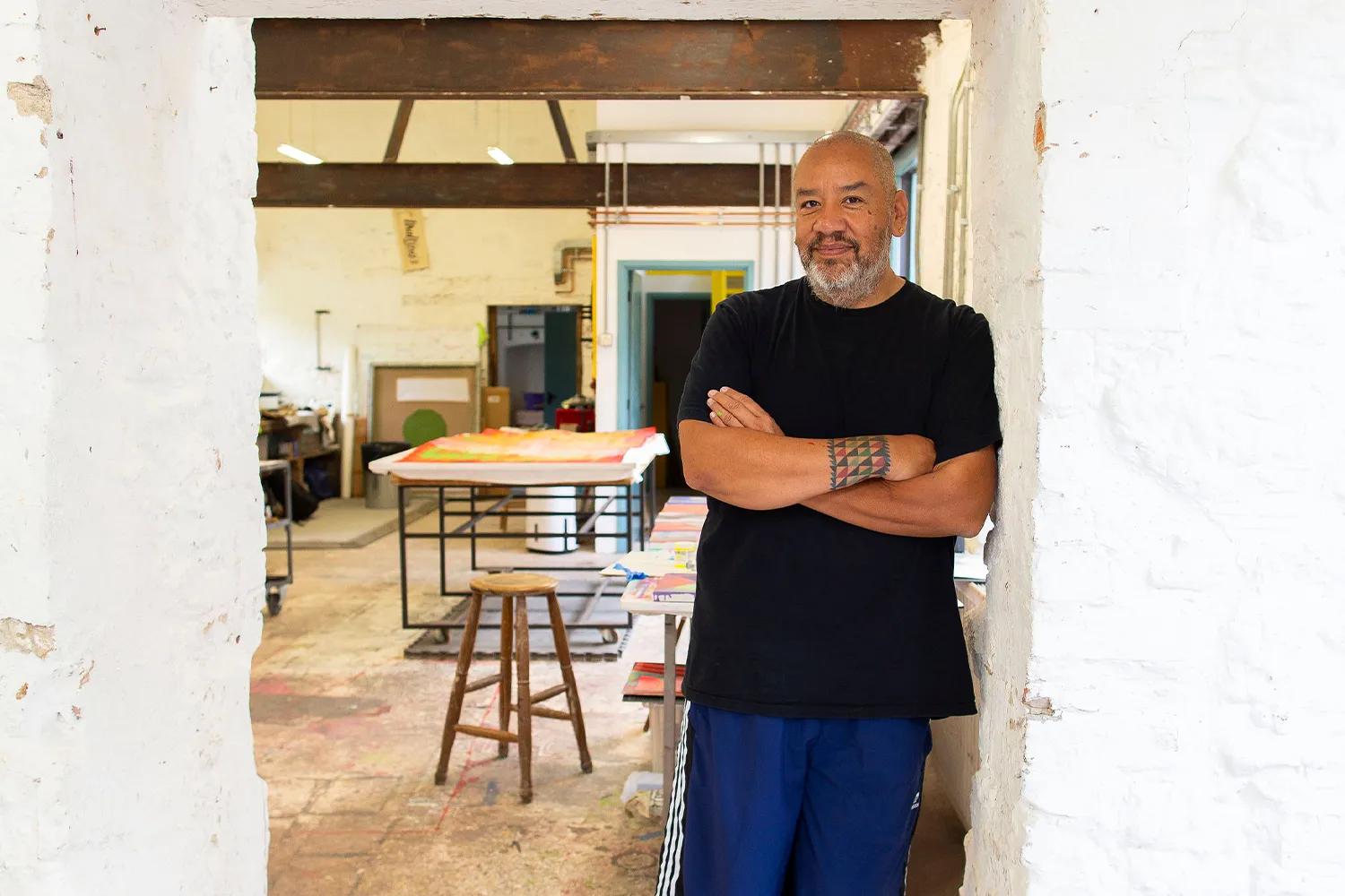 Hero image for article titled In Residence: Jeffrey Gibson