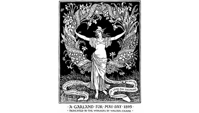 Hero image for event titled A Garland for May Day