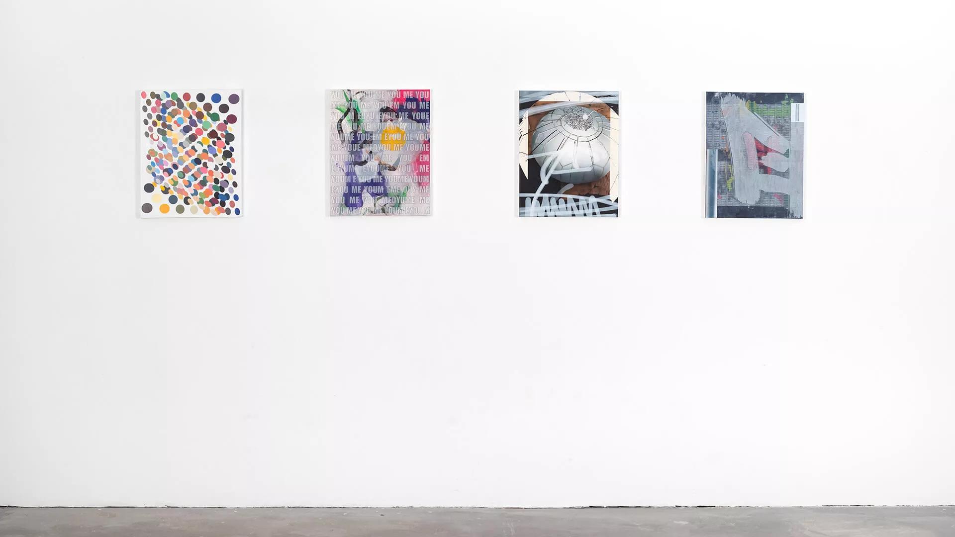 Thumbnail image for exhibition titled Group of four recent paintings: