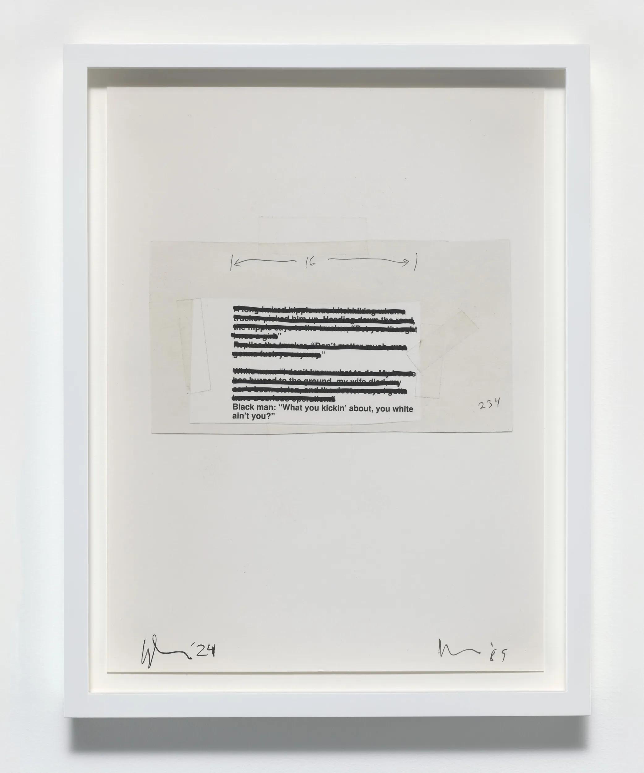 Image for exhibition titled Glenn Ligon