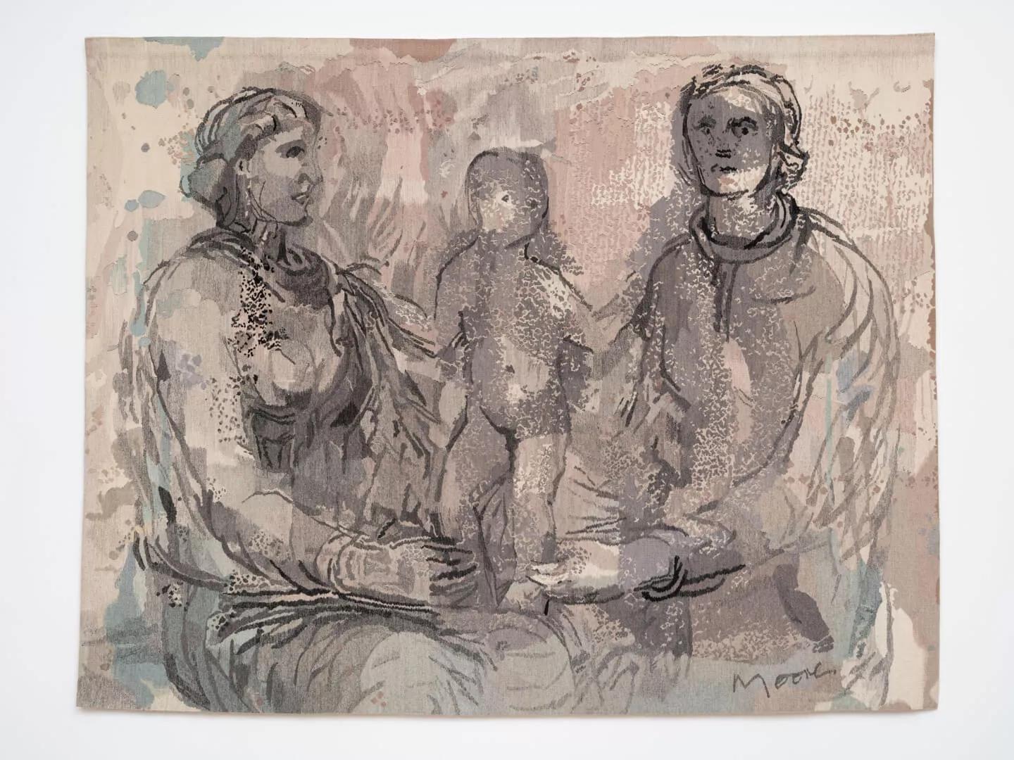 Thumbnail image for exhibition titled Two Seated Women and a Child