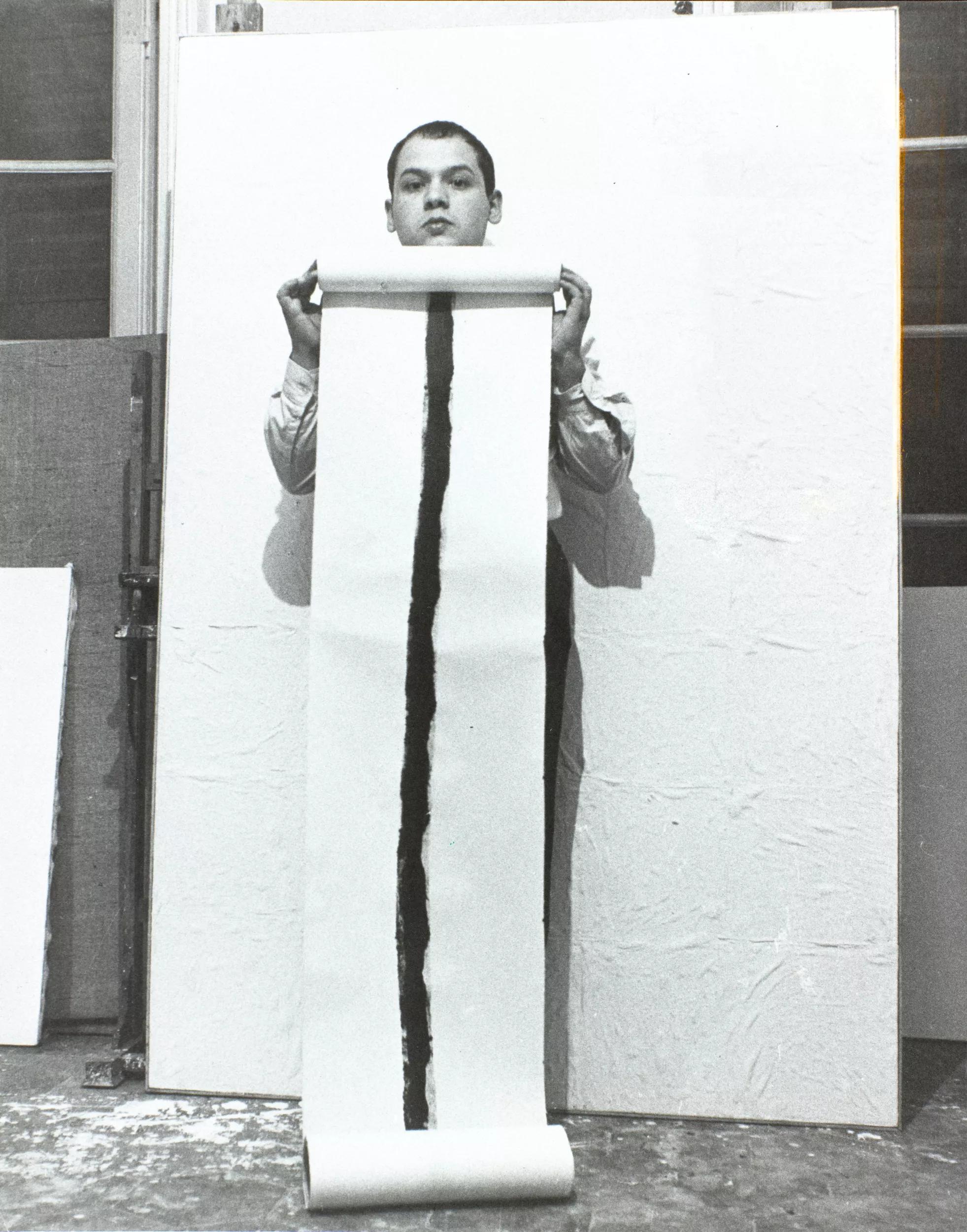 Hero image for event titled Opening reception: ‘Piero Manzoni. Lines, Materials of His Time’