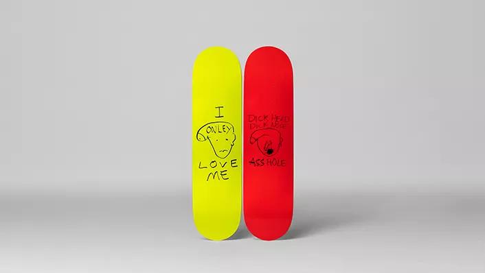 Hero image for event titled Skateboard Launch: Paul McCarthy and The Skateroom