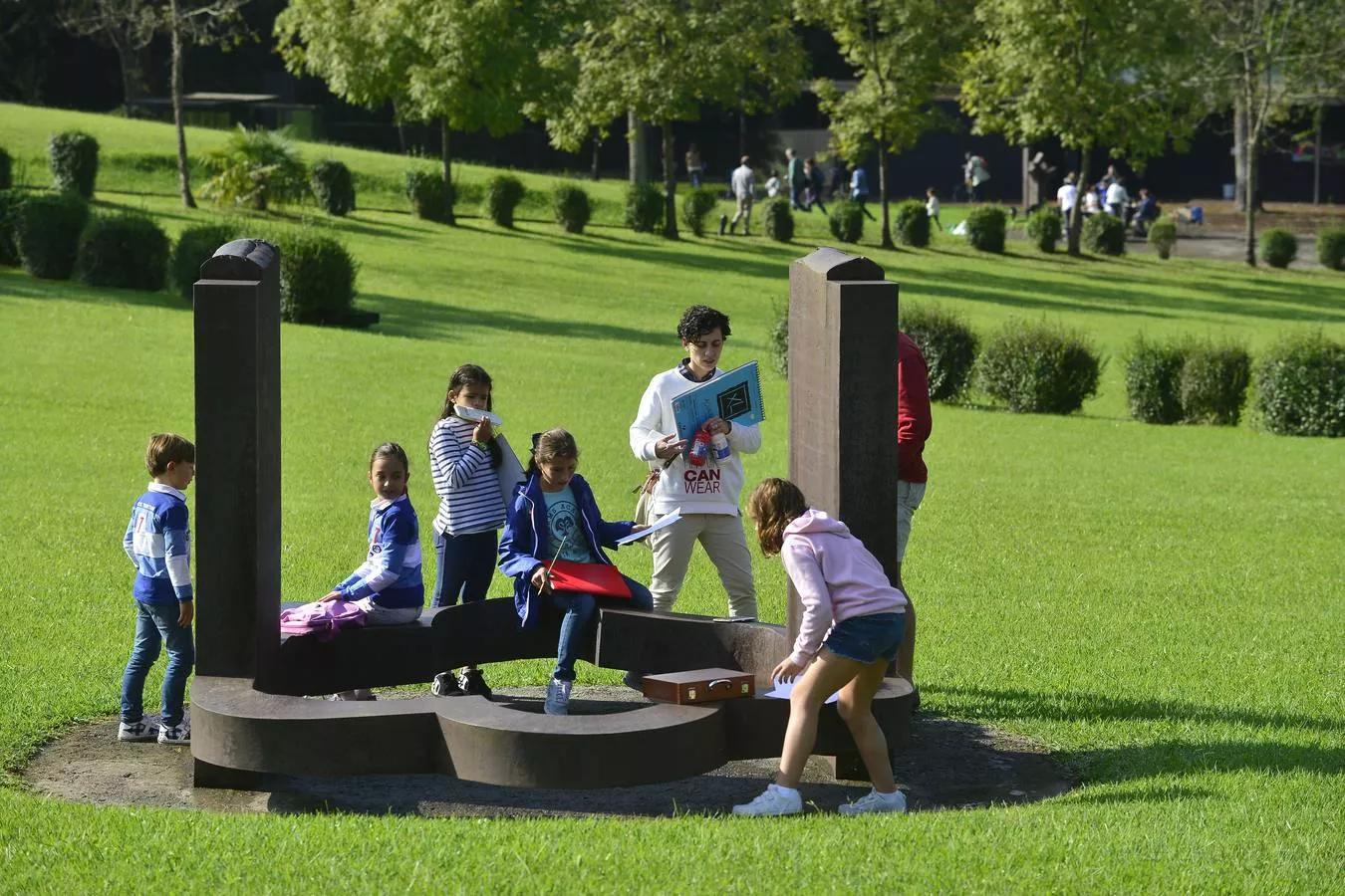 Callout image for Learning at Chillida Leku