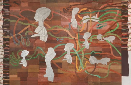 Thumbnail image for exhibition titled Ellen Gallagher<br>All Of No Man’s Land Is Ours
