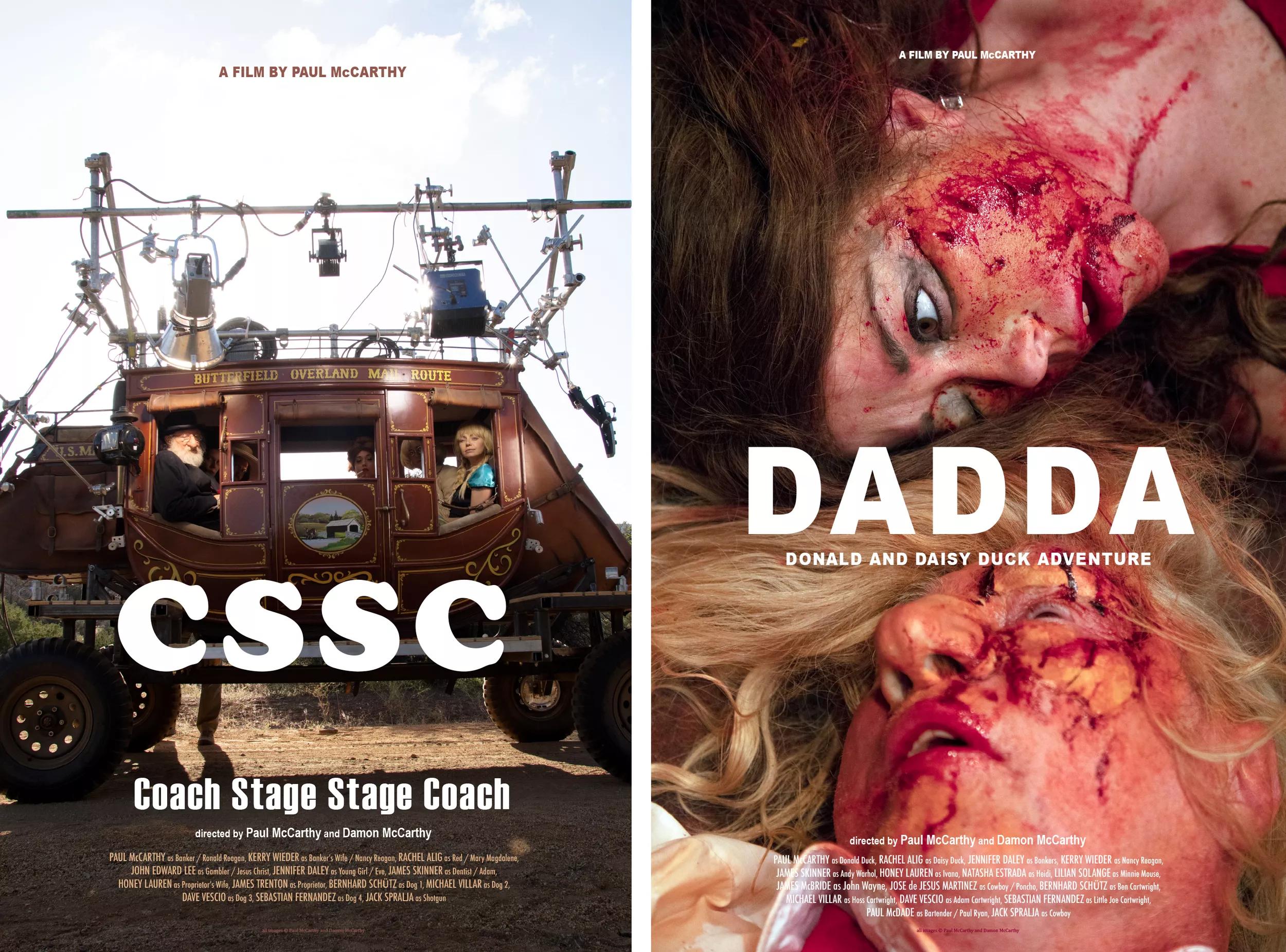 Hero image for event titled Film Premieres: ‘CSSC’ and ‘DADDA’ by Paul McCarthy