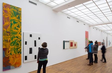 Thumbnail image for news titled In Conversation Mary Heilmann & David Reed with Alex Bacon