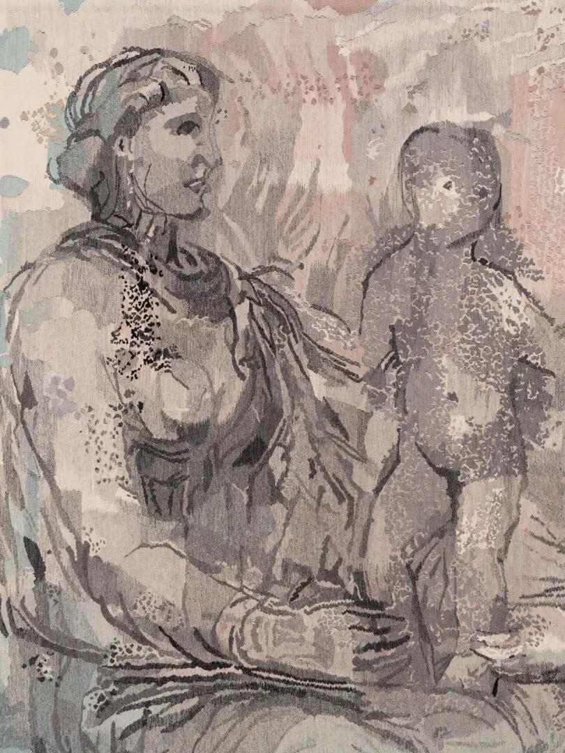 Thumbnail image for exhibition titled Two Seated Women and a Child