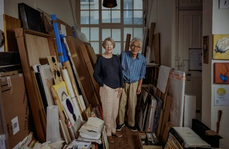 Thumbnail image for press titled The Star of Hauser & Wirth’s Most Recent New York Exhibition Is a Half-Century-Long Love Story