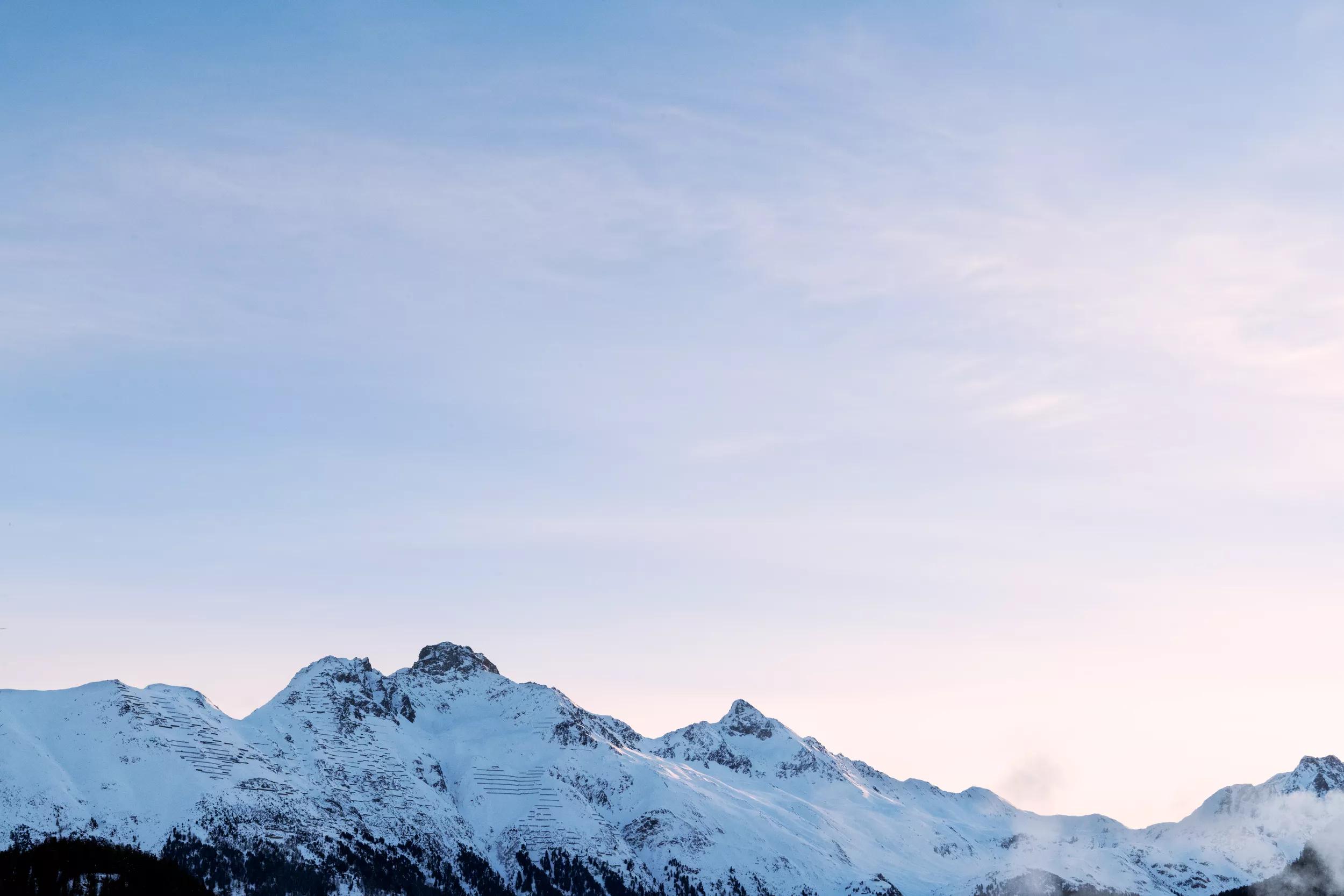 Hero image for article titled Winter in the Alps: Calder, Holzer, Picasso