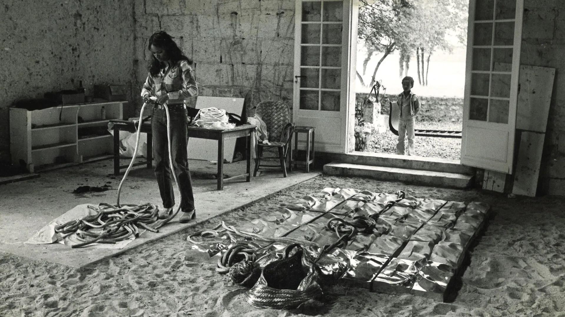 Image for exhibition titled BARBARA CHASE-RIBOUD <br> EVERYTIME A KNOT IS UNDONE, A GOD IS RELEASED