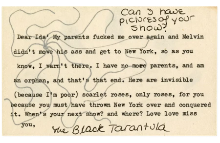 Thumbnail Image for Ursula Article titled Kathy Acker Writes to Ida Applebroog, 1975