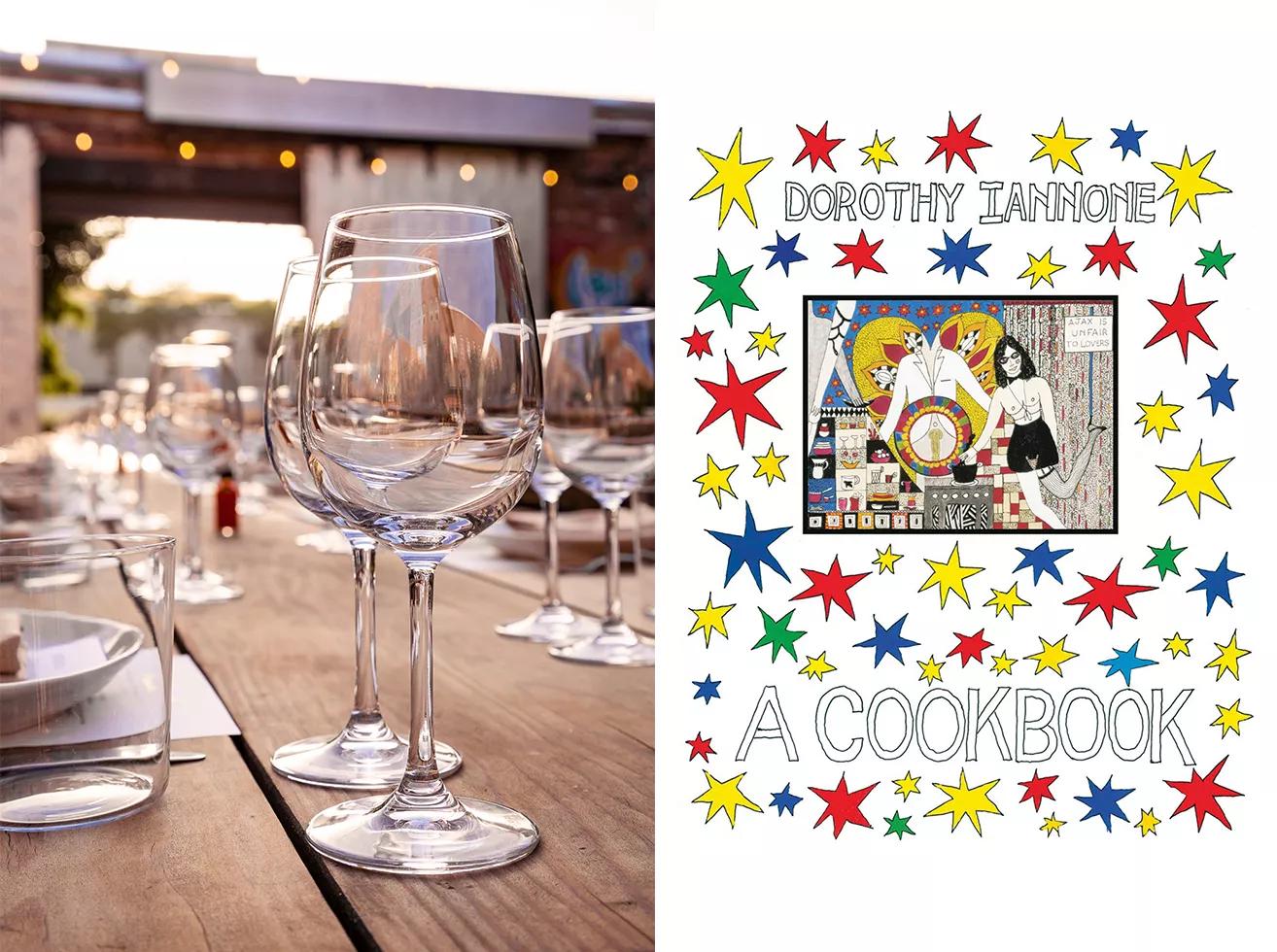 Hero image for event titled Salon Series in the Garden: Dorothy Iannone’s ‘A Cookbook’