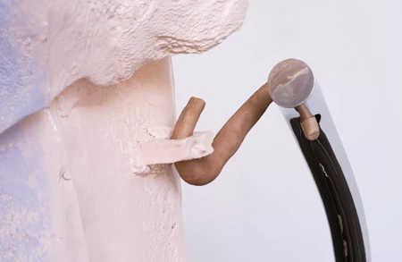 Thumbnail image for event titled Exhibition Walkthrough: ‘Nairy Baghramian. Modèle Vivant (Se ployant)’