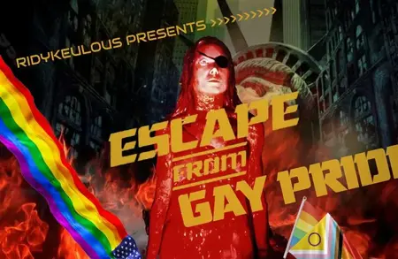 Thumbnail image for event called Screening Room: ‘Escape From Gay Pride’ a film series by Ridykeulous