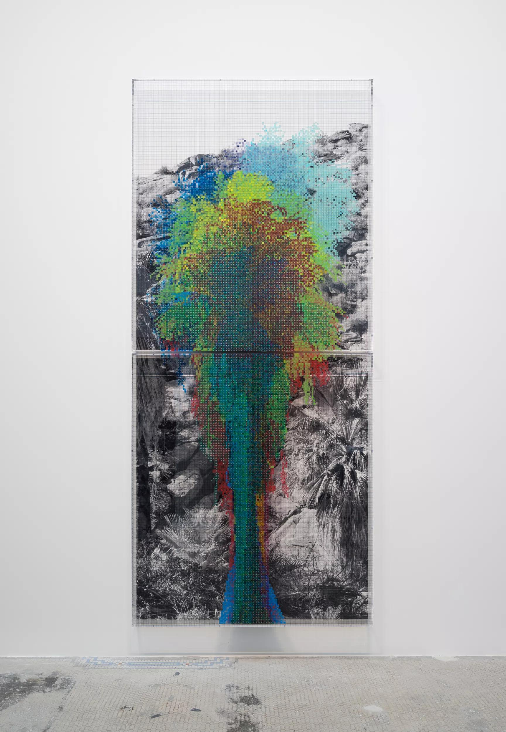 Hero image for event titled Artist Talk: Charles Gaines in Conversation with Thelma Golden, Laura Owens, and Gary Simmons