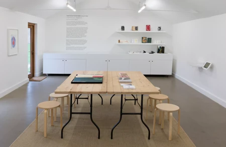Image for exhibition titled Takesada Matsutani. drop in time Book Lab