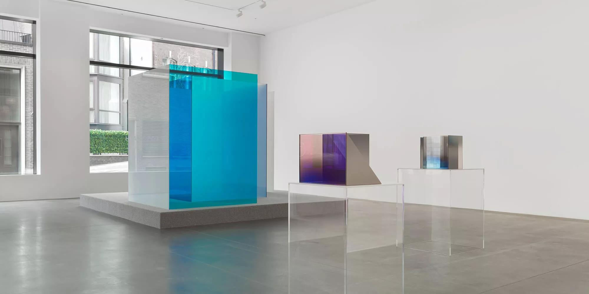 Hero image for exhibition titled Larry Bell