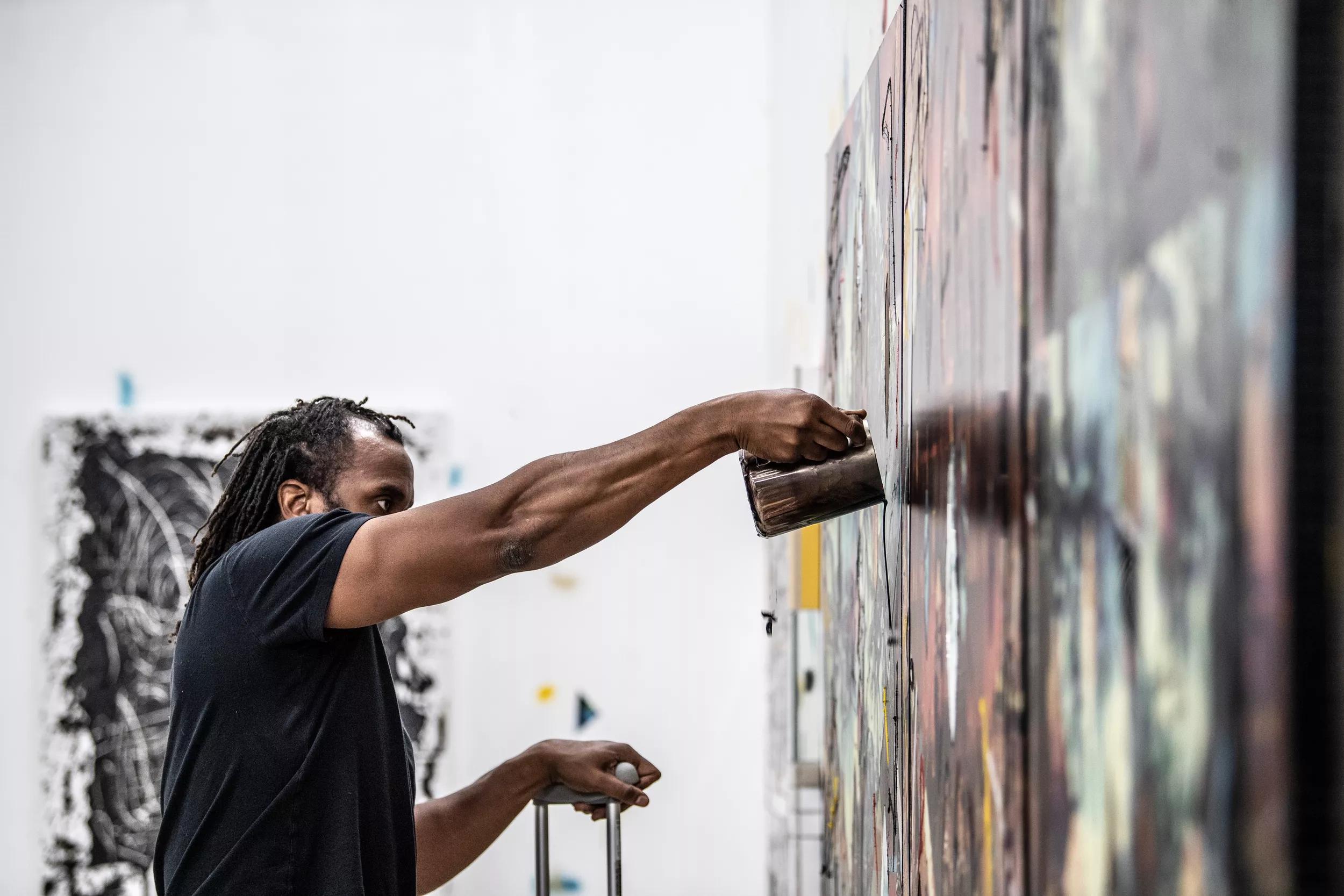 Ursula detail hero for for A conversation between Rashid Johnson and Cristopher Canizares