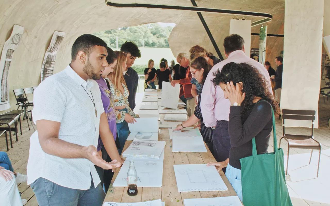 Hero image for event titled Architectural Drawing Summer School Open Review
