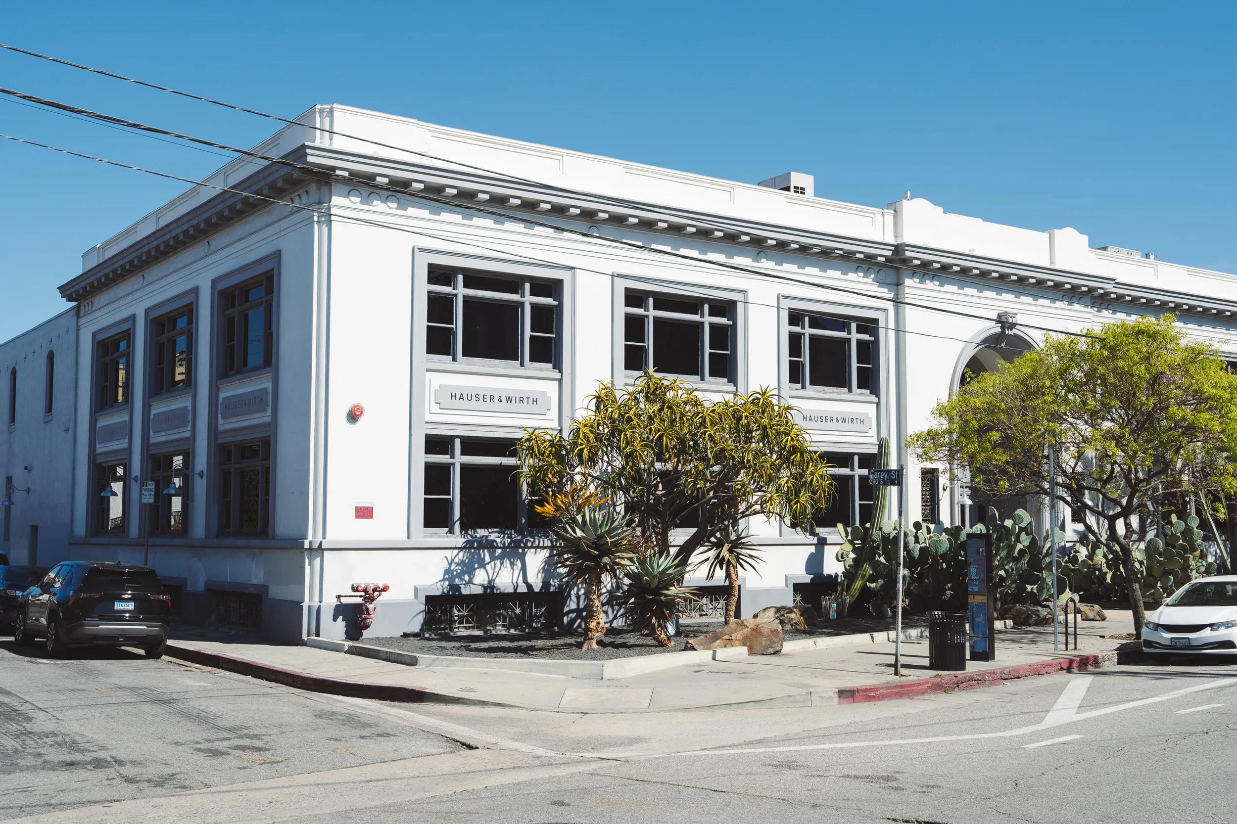 Hauser & Wirth Downtown Los Angeles exterior. Photo: Brandon Tauszik