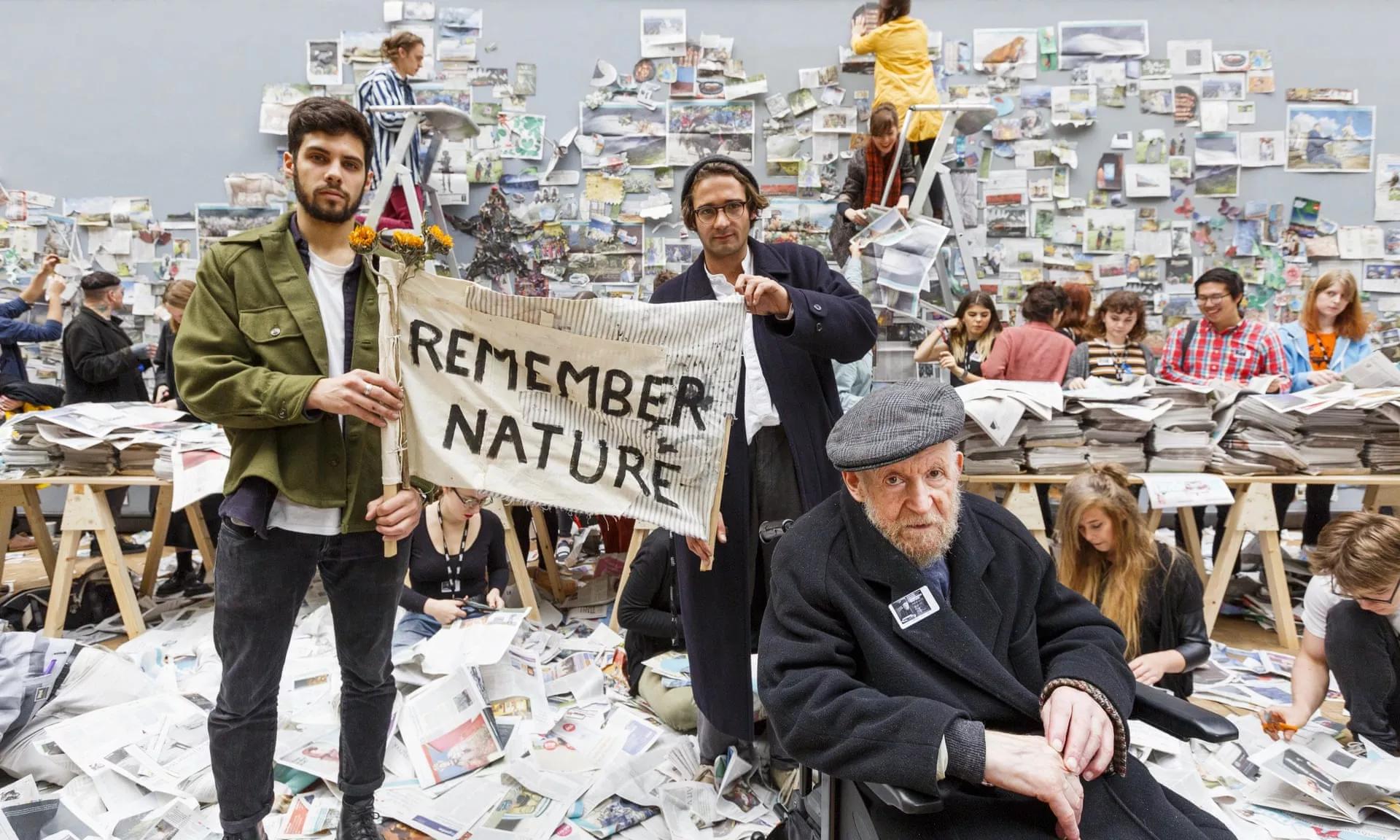 Hero image Ursula Hero titled Memories of Gustav Metzger