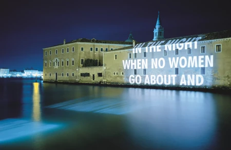 Thumbnail image for news titled Jenny Holzer: Words of Conflict