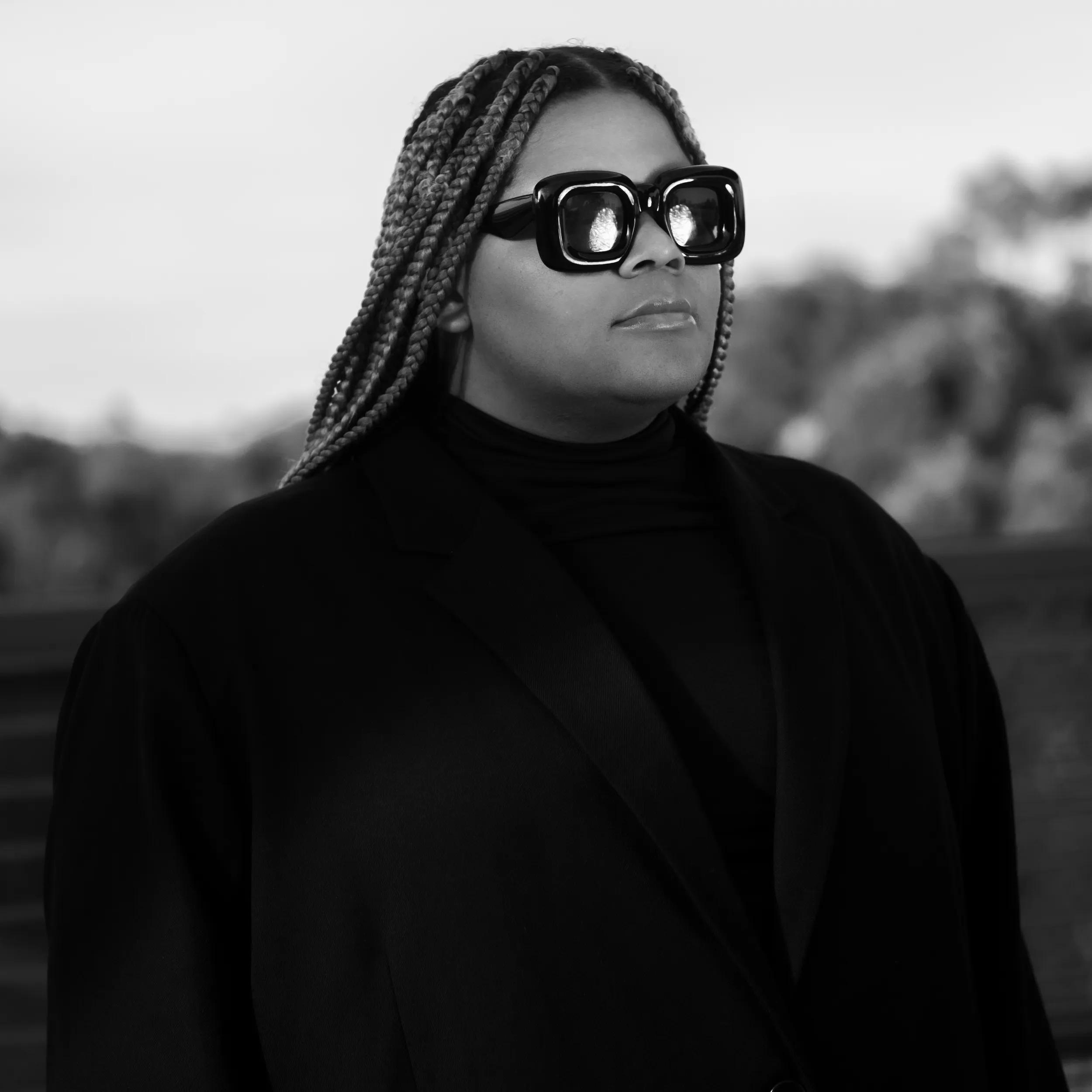 Hero image for event titled In Performance: Bassoonist Joy Guidry in response to ‘Lorna Simpson. Earth & Sky’
