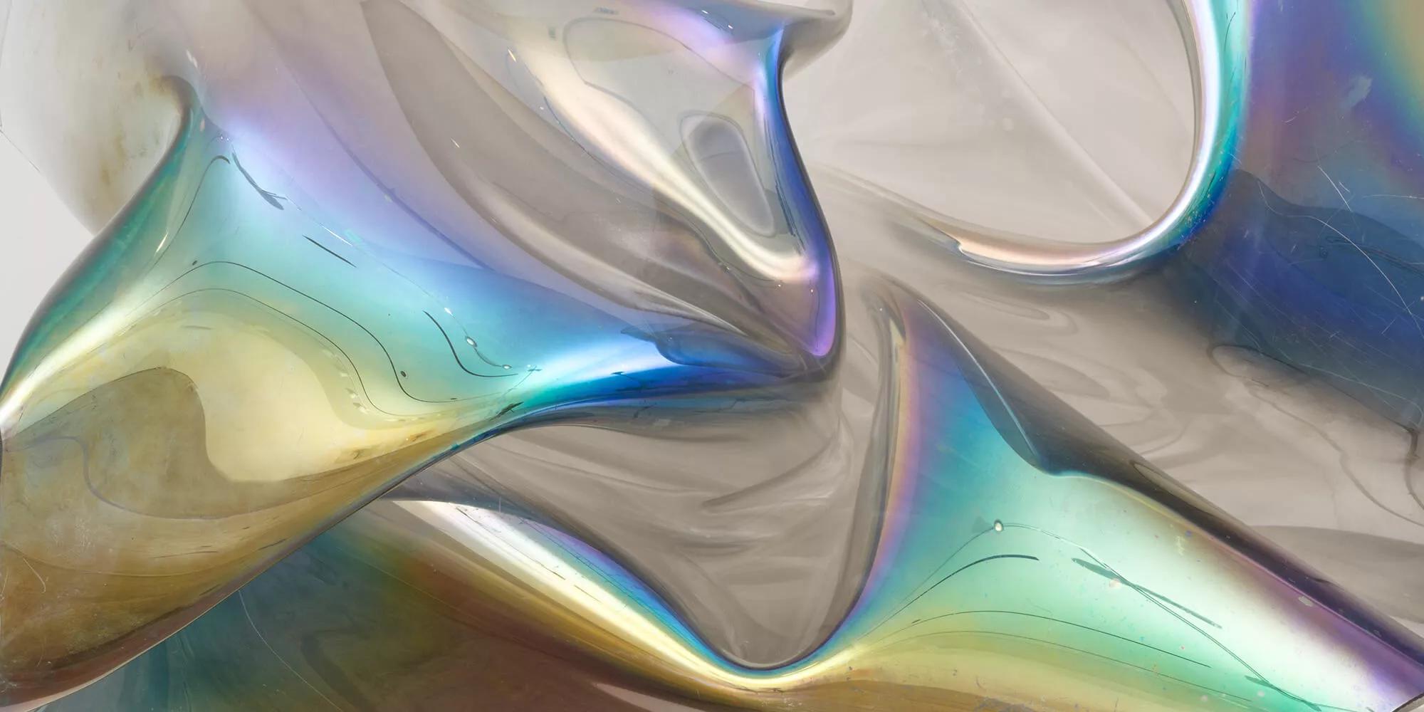 Hero image for exhibition titled Larry Bell & John Chamberlain