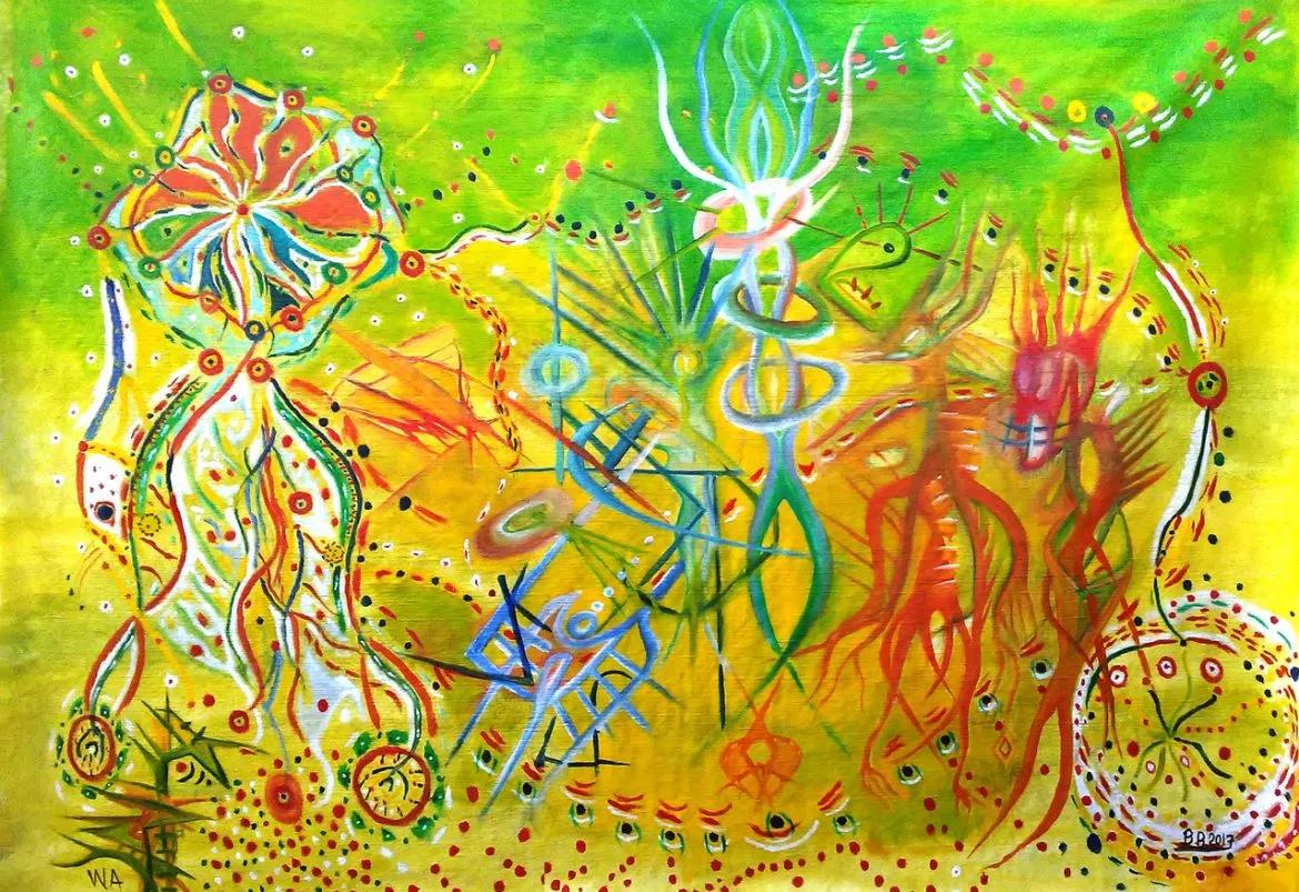 Hero image for event titled Parallax: Poetic Visions, Primeval Poetics