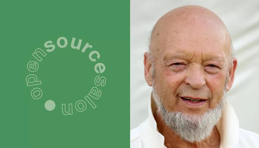 Hero image for event titled Open Source Salon with Michael Eavis Landscape – Community – Experience